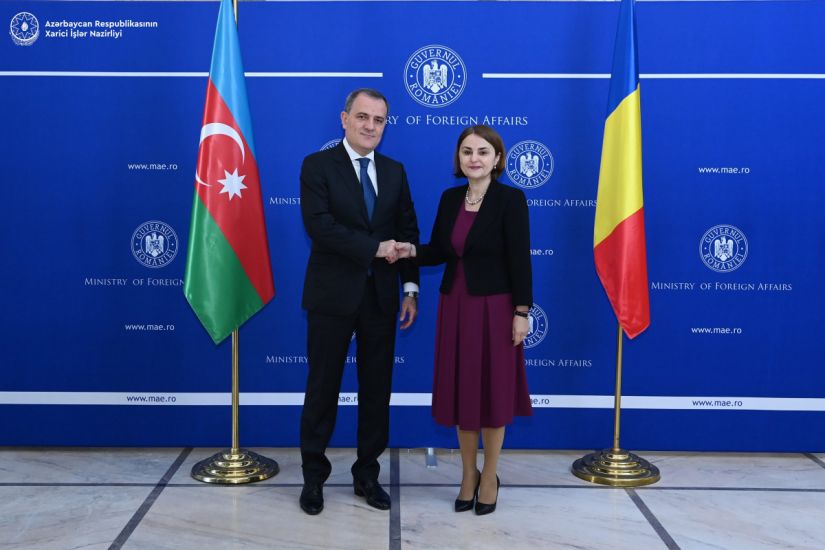 Azərbaycan və Rumıniya XİN rəhbərləri regional məsələləri müzakirə edib