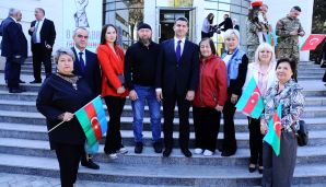 Naftalanda böyük sevinc -     Zəfər bayramı — foto 12