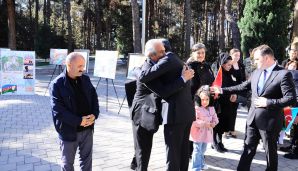 Naftalanda 8 Noyabr - Zəfər günü böyük coşqu ilə qeyd edilib -     FOTOLAR — foto 2