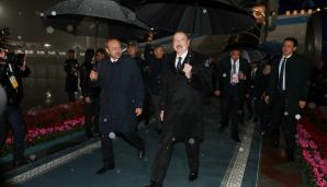 Azərbaycan Prezidenti İlham Əliyev Özbəkistanda səfərdədir — foto 2