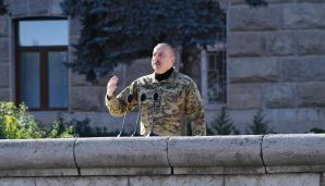 Prezident İlham Əliyev Xankəndidə hərbi paradda iştirak etdi -     YENİLƏNDİ - 2 - FOTO — foto 1