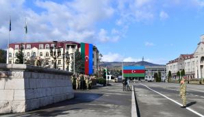 Prezident İlham Əliyev Xankəndidə hərbi paradda iştirak etdi -     YENİLƏNDİ - 2 - FOTO — foto 2