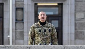 Prezident İlham Əliyev Xankəndidə hərbi paradda iştirak etdi -     YENİLƏNDİ - 2 - FOTO — foto 6