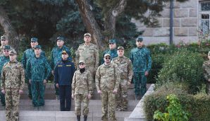 Prezident İlham Əliyev Xankəndidə hərbi paradda iştirak etdi -     YENİLƏNDİ - 2 - FOTO — foto 7