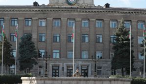 Prezident İlham Əliyev Xankəndidə hərbi paradda iştirak etdi -     YENİLƏNDİ - 2 - FOTO — foto 8