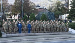 Prezident İlham Əliyev Xankəndidə hərbi paradda iştirak etdi -     YENİLƏNDİ - 2 - FOTO — foto 9