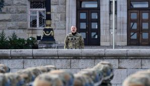 Prezident İlham Əliyev Xankəndidə hərbi paradda iştirak etdi -     YENİLƏNDİ - 2 - FOTO — foto 13