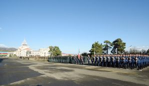 Prezident İlham Əliyev Xankəndidə hərbi paradda iştirak etdi -     YENİLƏNDİ - 2 - FOTO — foto 25