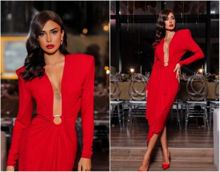 Pərvin Abıyevanın 3243 AZN-LİK CAZİBƏDAR GEYİMİ -     FOTO