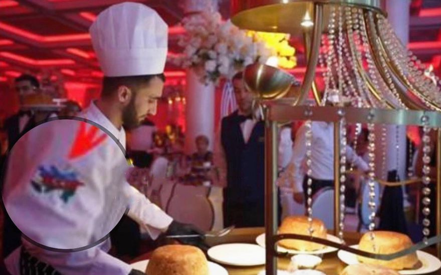 Erməni toyunda azərbaycanlı aşpazın bu hərəkəti erməniləri qorxuya saldı -     FOTO