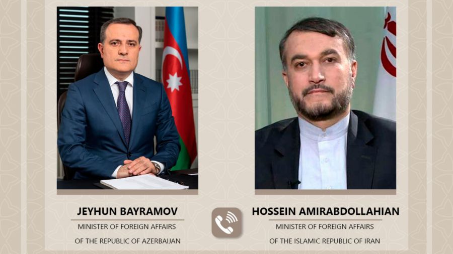 Azərbaycan və İran XİN rəhbərləri regiondakı vəziyyəti müzakirə ediblər