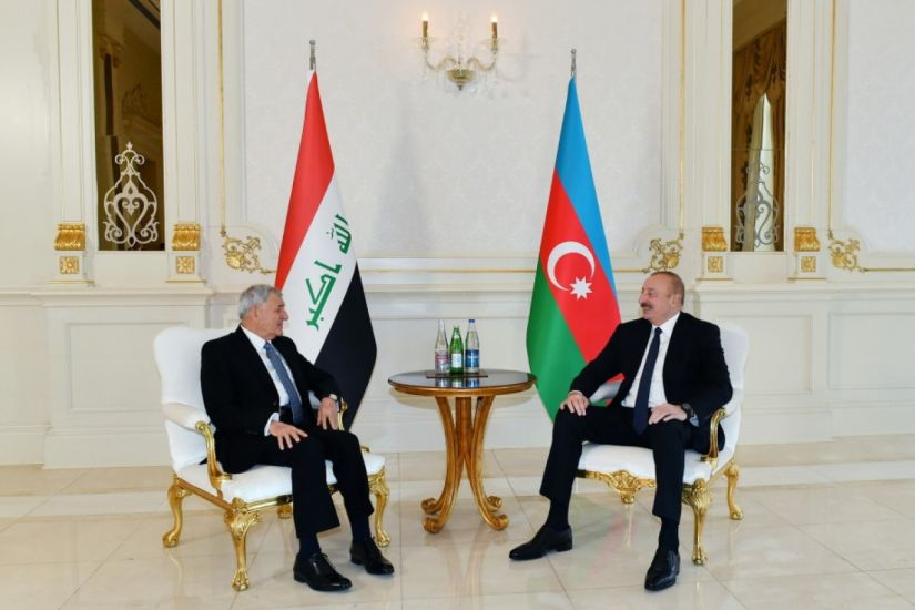 Azərbaycan və İraq prezidentlərinin təkbətək görüşü keçirilib -   YENİLƏNDİ - 3