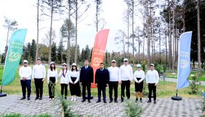 Naftalanda “Heydər Əliyev İli” çərçivəsində ağacəkmə aksiyası keçirilib -     FOTOLAR — foto 6