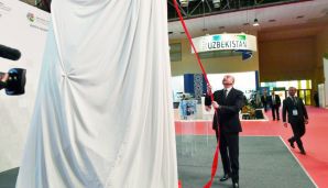 Prezident İlham Əliyev SPECA ölkələrinin sərgisinin açılışında iştirak etdi -     YENİLƏNDİ — foto 1