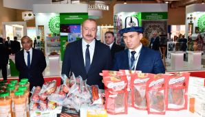 Prezident İlham Əliyev SPECA ölkələrinin sərgisinin açılışında iştirak etdi -     YENİLƏNDİ — foto 13
