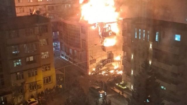 FHN: Bakıda baş verən yanğında xəsarət alan olmayıb