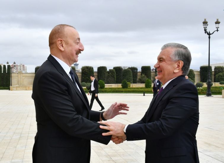 Azərbaycan və Özbəkistan prezidentləri görüşdü -   YENİLƏNDİ
