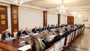 Əlaqələndirmə Qərargahının 3 illik fəaliyyətinin yekunlarına həsr olunmuş iclas keçirildi -   FOTO — foto 3