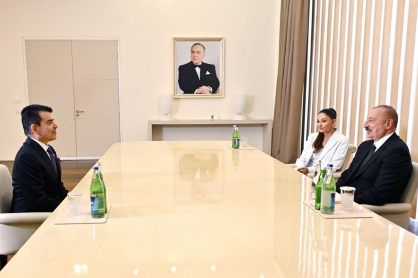 Prezident və birinci xanım ICESCO-nun Baş direktoru ilə görüşüblər -   YENİLƏNDİ