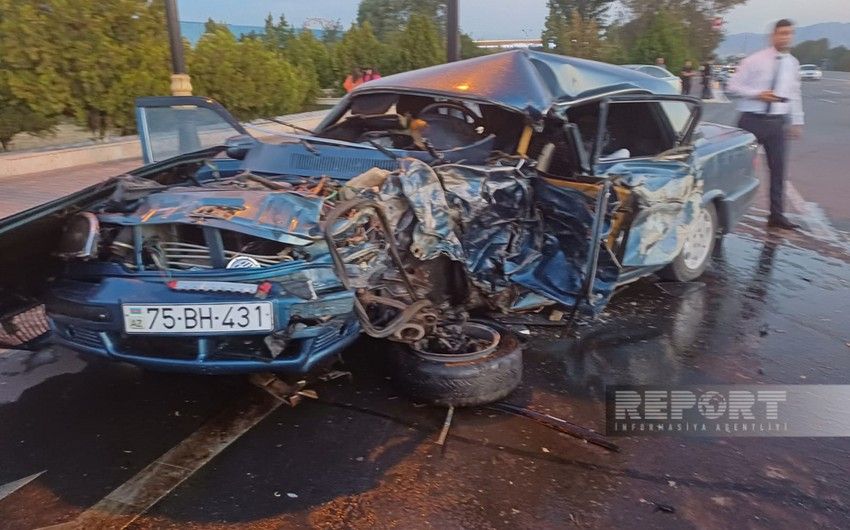 Naxçıvanda ağır yol qəzası olub, ölən var