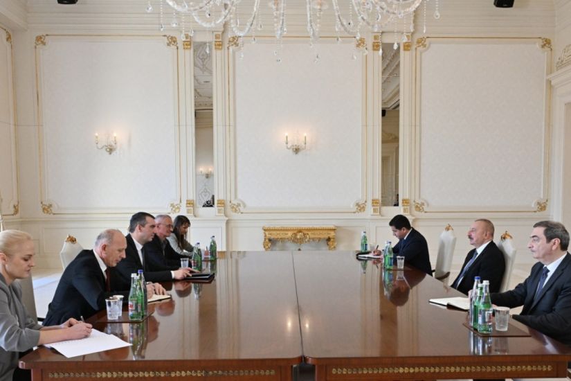Prezident İlham Əliyev Serbiya Milli Assambleyasının sədrini qəbul etdi