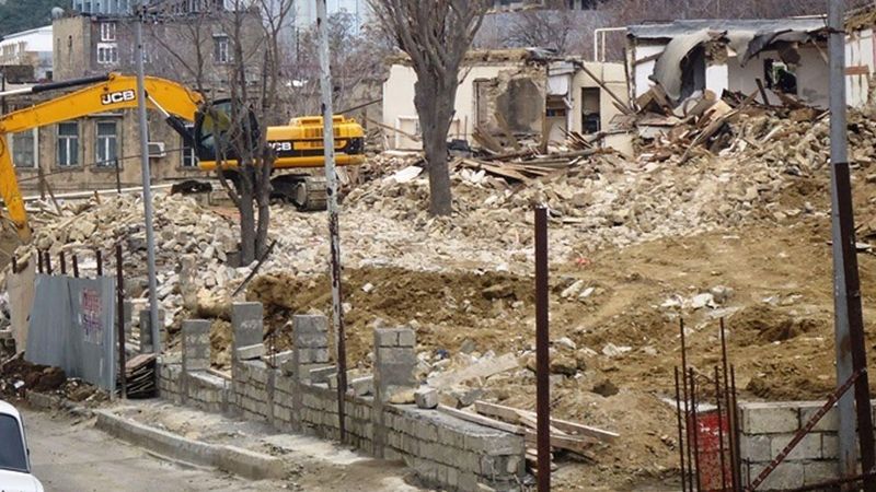 Bakıda böyük söküntü başlayır -     Kompensasiya ilə bağlı açıqlama