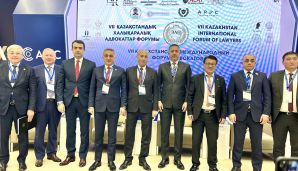 Vəkillər Kollegiyasının nümayəndə heyəti Qazaxıstanda keçirilən VII Beynəlxalq Vəkillər Forumunda iştirak edib — foto 11