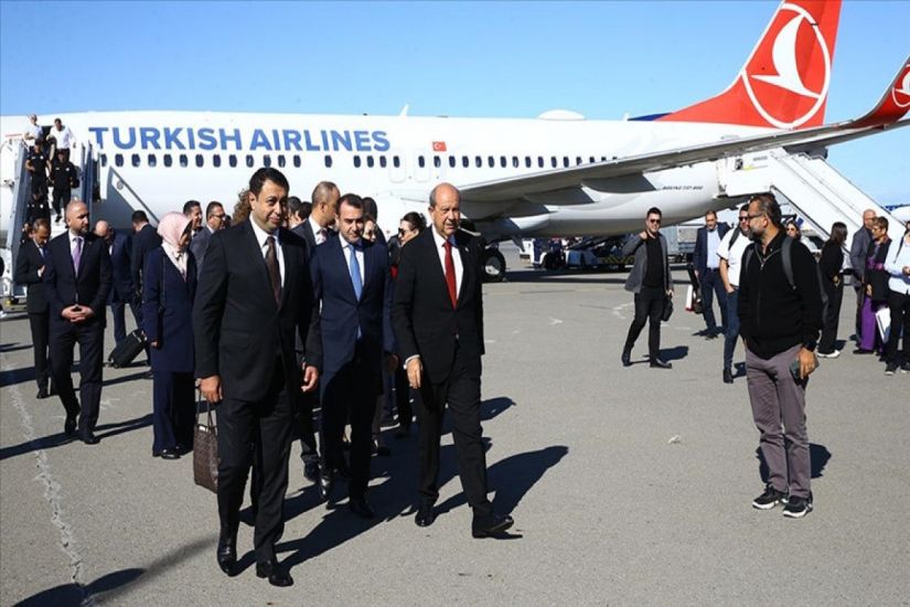 Ersin Tatar ilk dəfə Azərbaycana rəsmi səfər edib