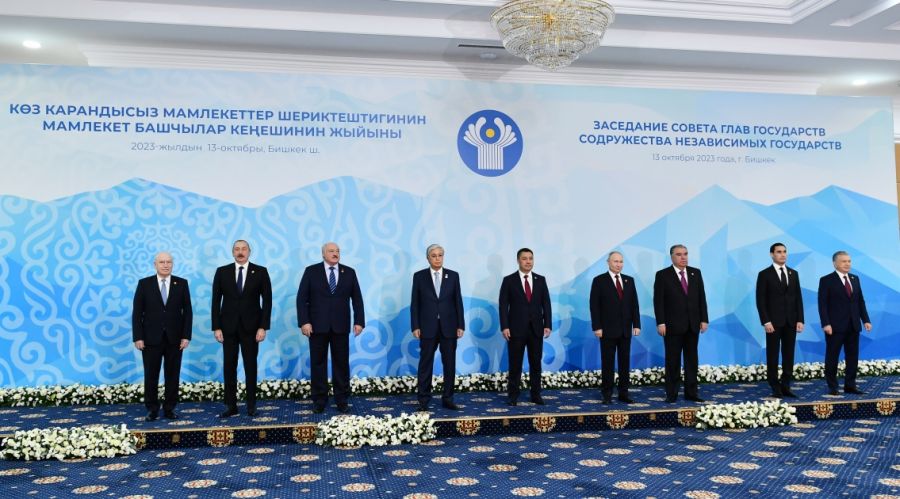 İlham Əliyev Bişkekdə MDB Dövlət Başçıları Şurasının məhdud tərkibdə görüşündə iştirak edir