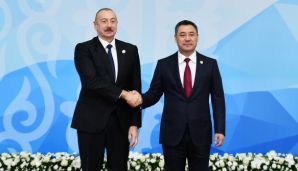 Azərbaycan Prezidenti Bişkekdə MDB Dövlət Başçıları Şurasının iclasında iştirak etdi -     YENİLƏNDİ - 2 — foto 1