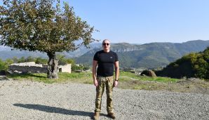 Prezident İlham Əliyev Xankəndi şəhərinin Kərkicahan qəsəbəsində olub -   YENİLƏNDİ — foto 1