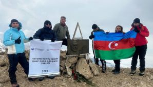 “Heydər zirvəsi”nə yürüş təşkil edildi — foto 1