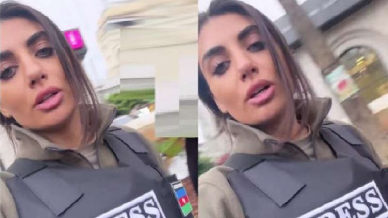 Azərbaycanlı jurnalist canlı yayımda ölümlə üz-üzə qaldı -     VİDEO