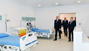 Sumqayıtda 2 saylı şəhər xəstəxanasının yeni binasının açılışı olub — foto 4