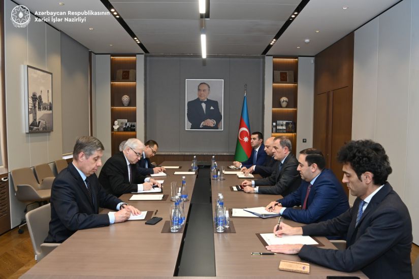 Ceyhun Bayramov İqor Xovayevi qəbul etdi