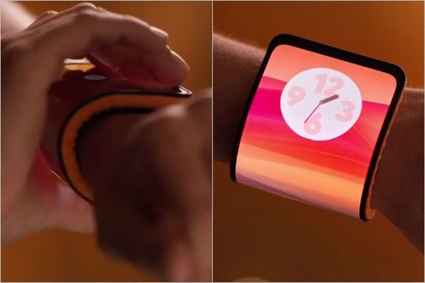 Saat kimi qola taxılabilən smartfon hazırlandı -     VİDEO