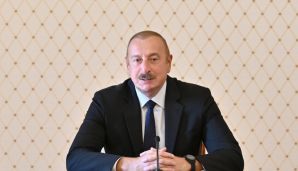 İlham Əliyev türk dövlətlərinin Bakıda keçirilən tədbirlərdə iştirak edən nazirlərini qəbul etdi -     YENİLƏNDİ — foto 1