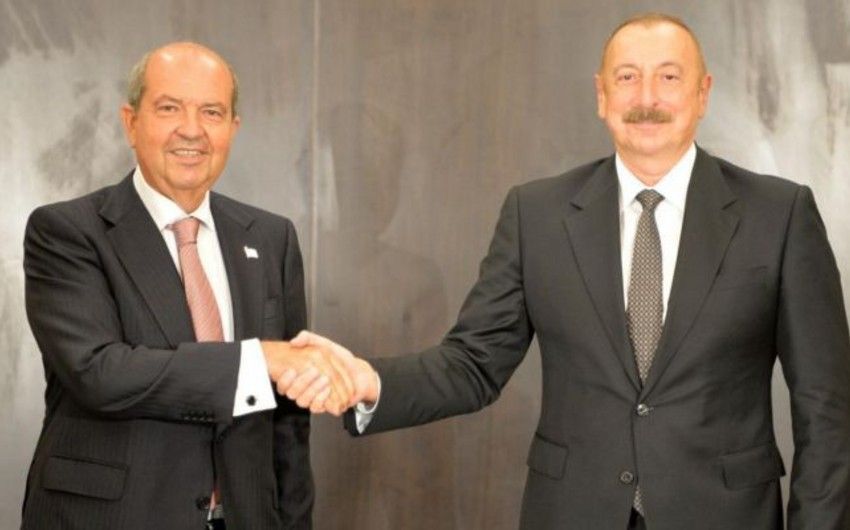 Şimali Kiprin rəhbəri Azərbaycan Prezidenti İlham Əliyevə təşəkkür etdi