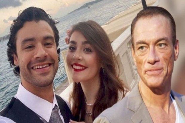 Van Dammın azərbaycanlı gəlini Hollivud ulduzu ilə -       FOTO