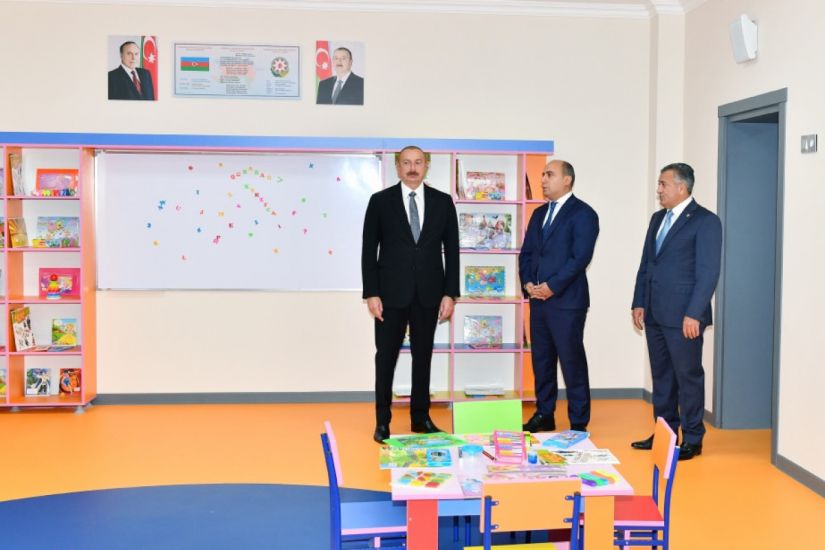Prezident Xırdalan şəhər 11 nömrəli tam orta məktəbin yeni binasının açılışında iştirak edib -   YENİLƏNDİ