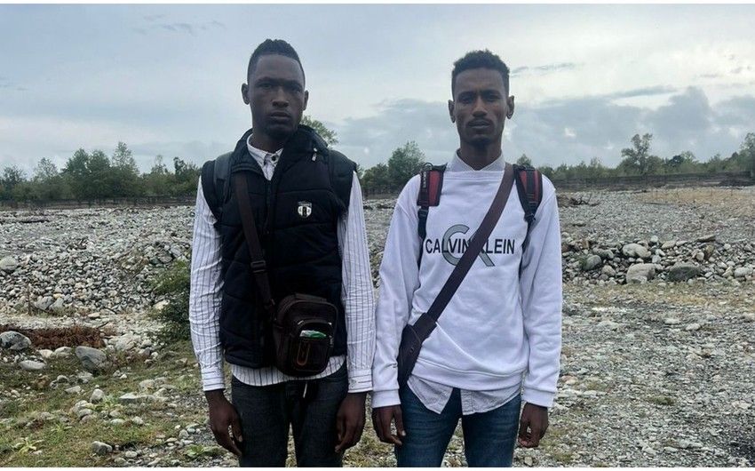 Gürcüstan istiqamətində sərhədi pozmağa cəhd edən Sudan vətəndaşları saxlanıldı