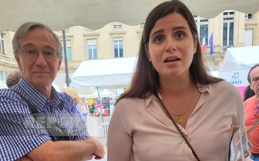 Paris merinin erməni əsilli köməkçisi azərbaycanlılara qarşı təxribat törətdi