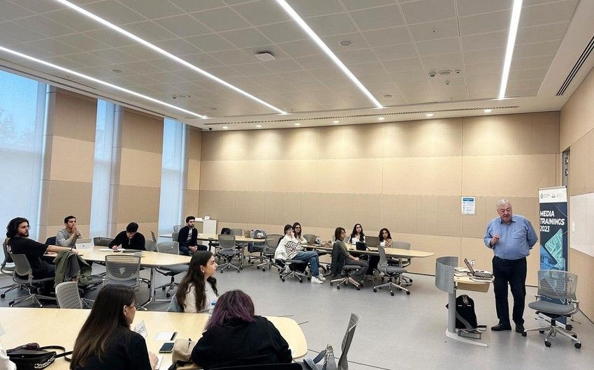 MEDİA və ADA Universitetinin birgə təşkilatçılığı ilə “Visiting Lecturer” layihəsi üzrə dərslərə başlanıldı