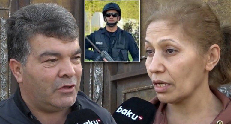 Erməni terrorundan möcüzə nəticəsində sağ çıxan polisin ailə üzvləri danışdı -     VİDEO