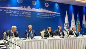 Türk Dövlətlərinin Həmkarlar İttifaqları Təşkilatı yaradılıb, AHİK sədri Səttar Möhbalıyev vitse-prezident seçilib -       FOTOLAR — foto 1
