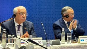 Türk Dövlətlərinin Həmkarlar İttifaqları Təşkilatı yaradılıb, AHİK sədri Səttar Möhbalıyev vitse-prezident seçilib -       FOTOLAR — foto 2