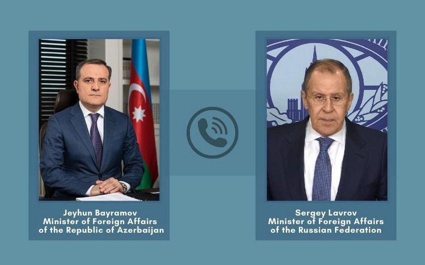 Azərbaycan və Rusiya XİN rəhbərləri cari regional vəziyyəti müzakirə ediblər