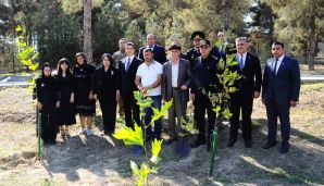 Naftalanda Anım Günü ilə bağlı tədbir keçirilib -     FOTOLAR — foto 5