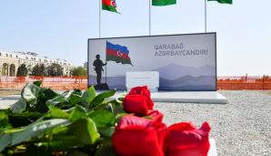 Prezident və birinci xanım Bakıda inşası davam etdirilən Zəfər parkında olublar -   FOTOLAR - YENİLƏNDİ — foto 8