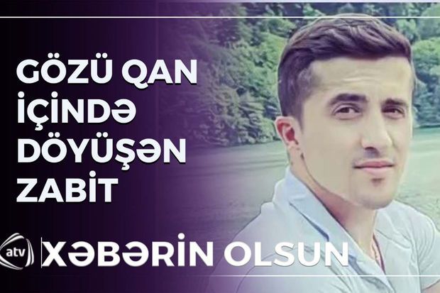 Gözündən yaralansa da, gülərək döyüşən zabit -     VİDEO